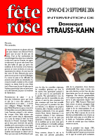 Discours de Dominique STRAUSS-KAHN