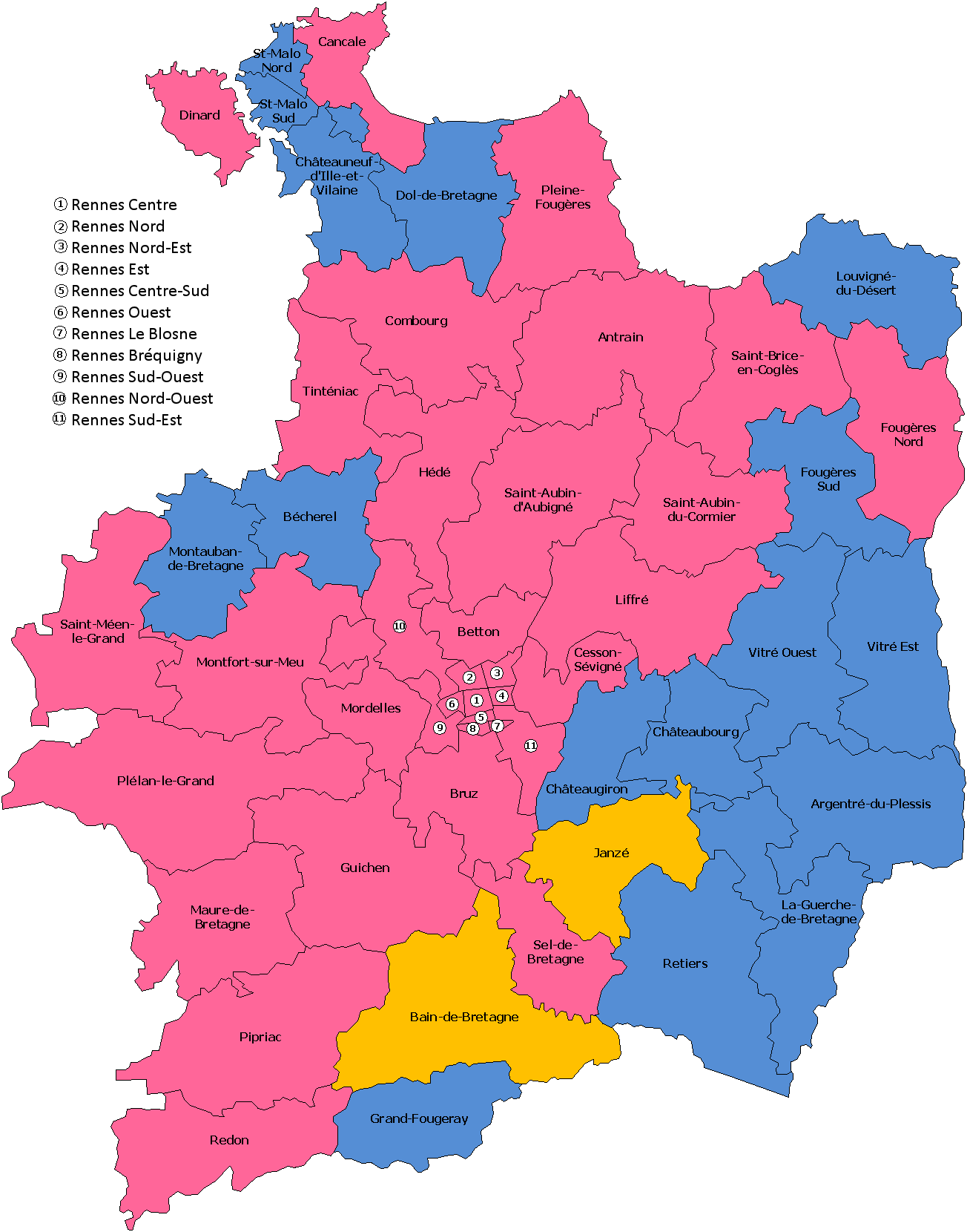 Carte des cantons 2011-2014